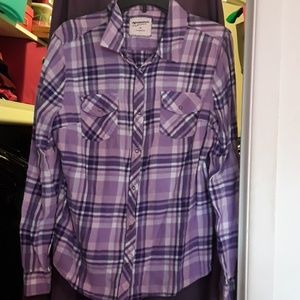 Plaid flannel shirt